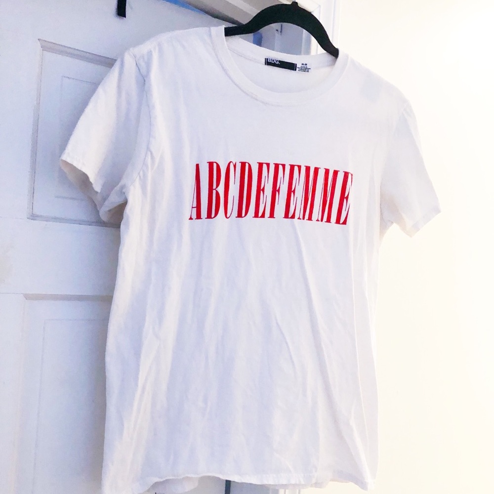 Urban Outfitters Graphic Tee ABCDEFEMME
